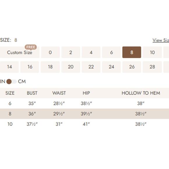 AW BRIDAL sz 8 M regency purple chiffon Leda party bridesmaid dress NEW B77 - Picture 5 of 5